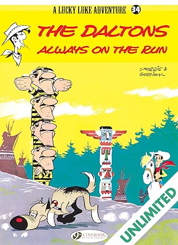 Lucky Luke Vol. 34: The Daltons Always on the Run